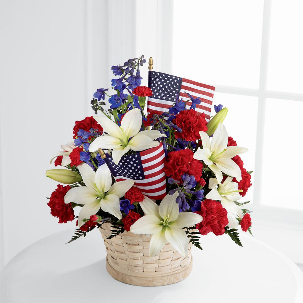 American Glory Bouquet – More Than Flowers, Jackson MS