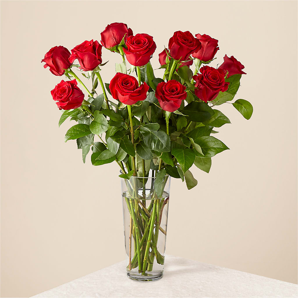Long Stem Red Rose Bouquet – More Than Flowers, Jackson MS