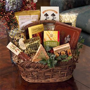 Bountiful Gourmet Basket – More Than Flowers, Jackson MS