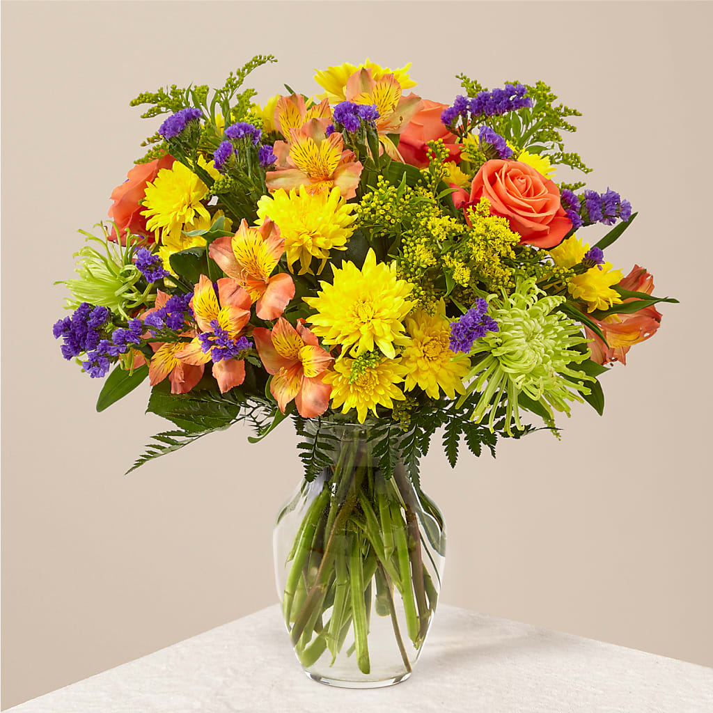 Marmalade Skies Bouquet – More Than Flowers, Jackson MS