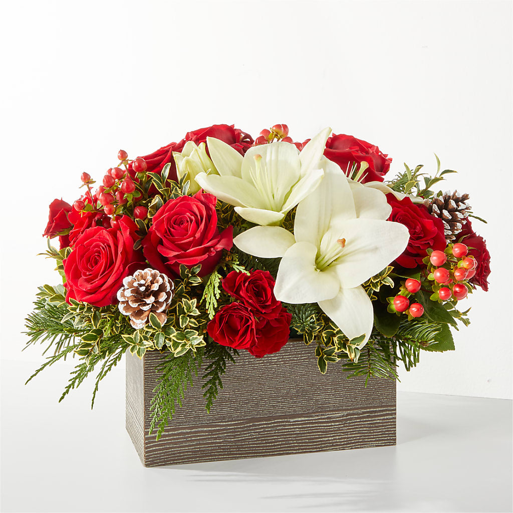 Snowy Wonderland Bouquet – More Than Flowers, Jackson MS