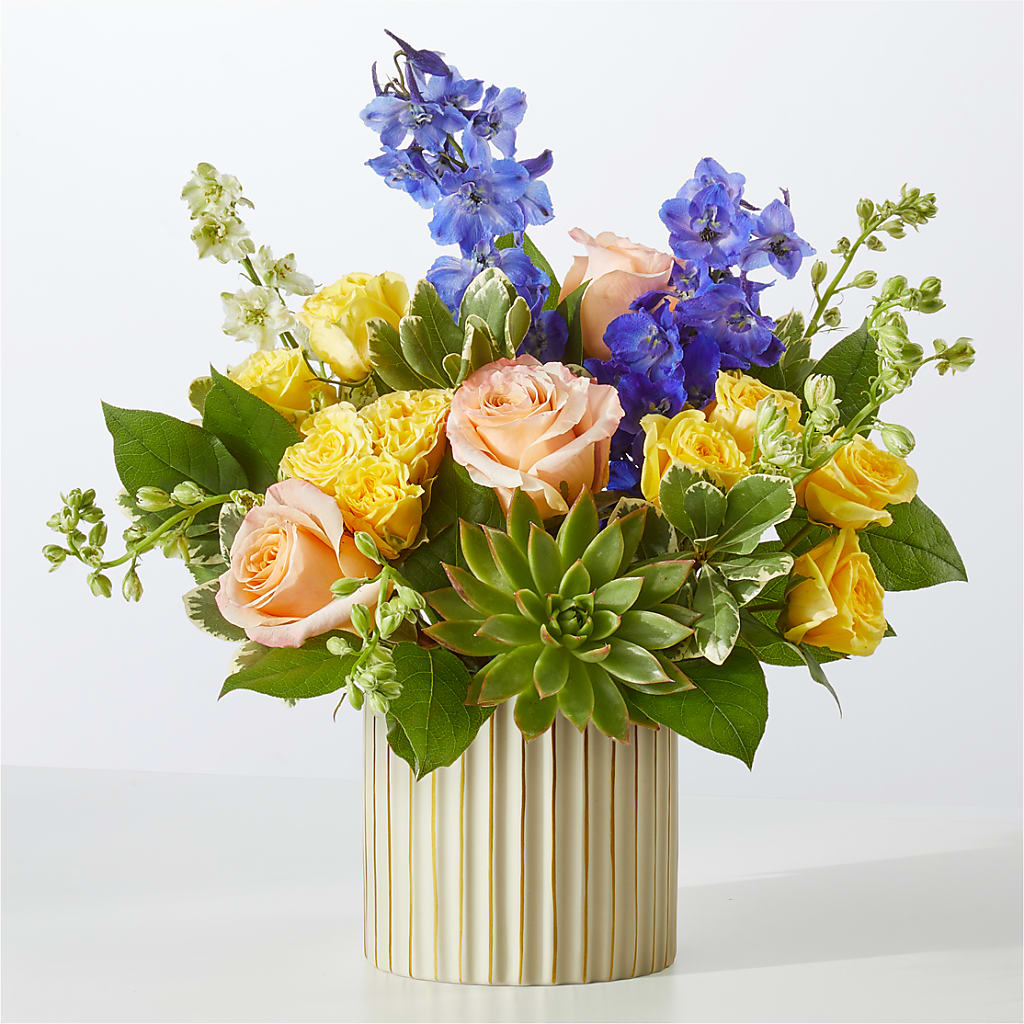 Cobalt Reverie Bouquet – More Than Flowers, Jackson MS