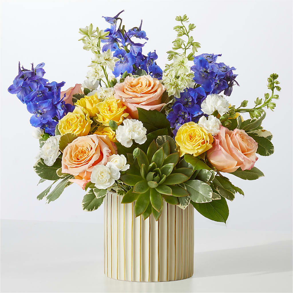 Cobalt Reverie Bouquet – More Than Flowers, Jackson MS