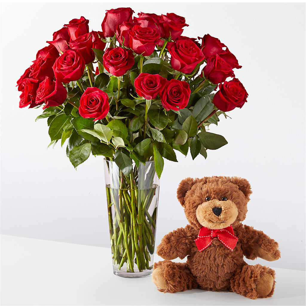 Romantic Long Stem Red Rose Bouquet Bundles – More Than Flowers, Jackson MS