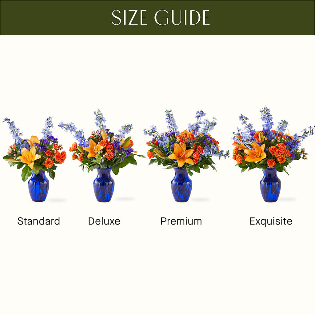 Radiant Citrus Bouquet – More Than Flowers, Jackson MS