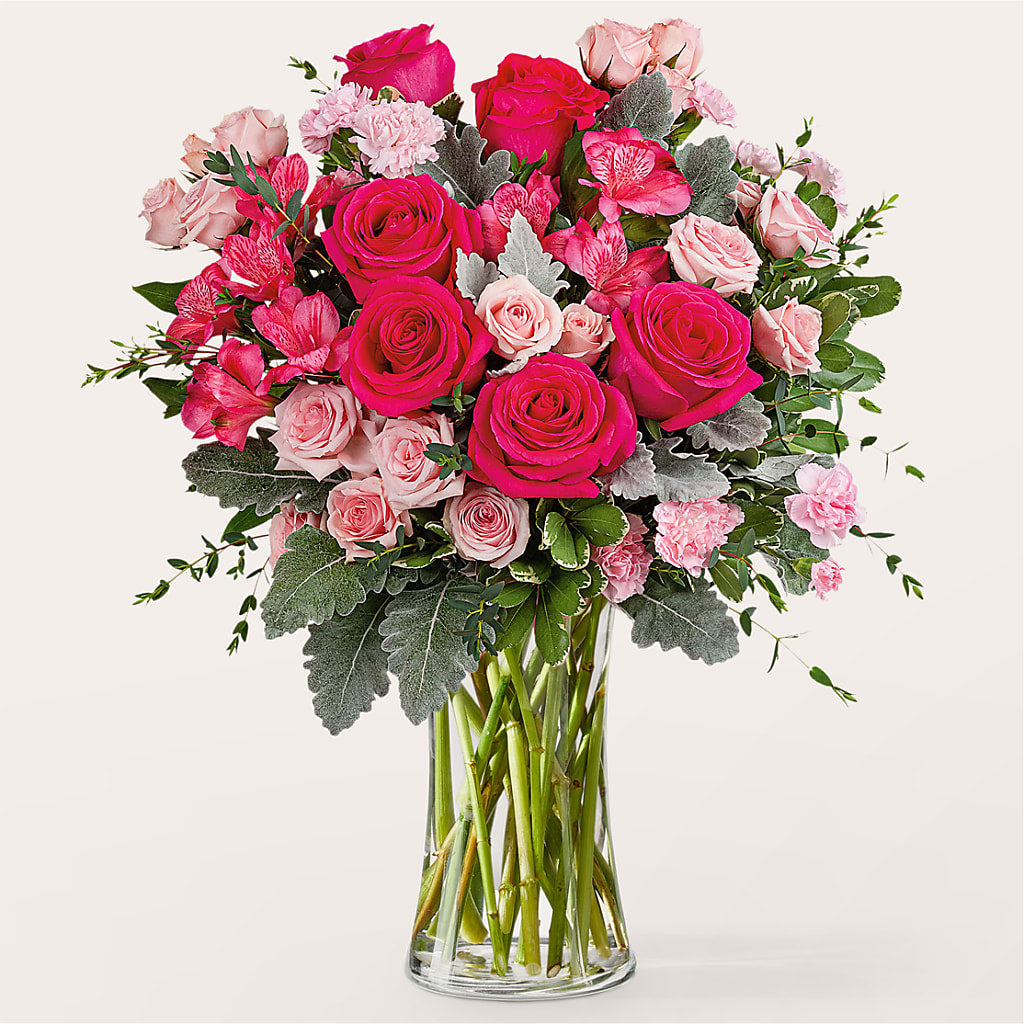 Tickled Pink Bouquet – More Than Flowers, Jackson MS