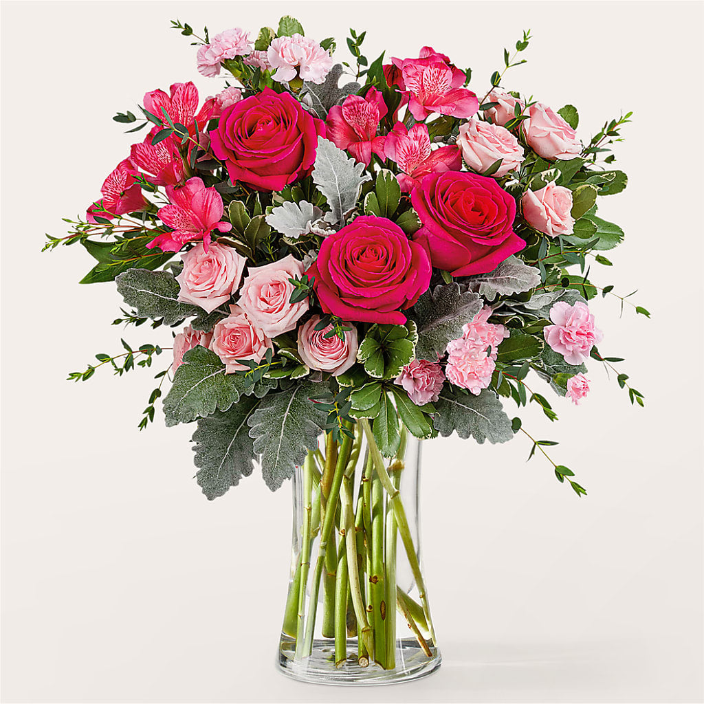 Tickled Pink Bouquet – More Than Flowers, Jackson MS