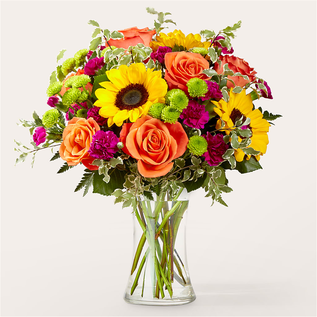 Warmth & Light Bouquet – More Than Flowers, Jackson MS