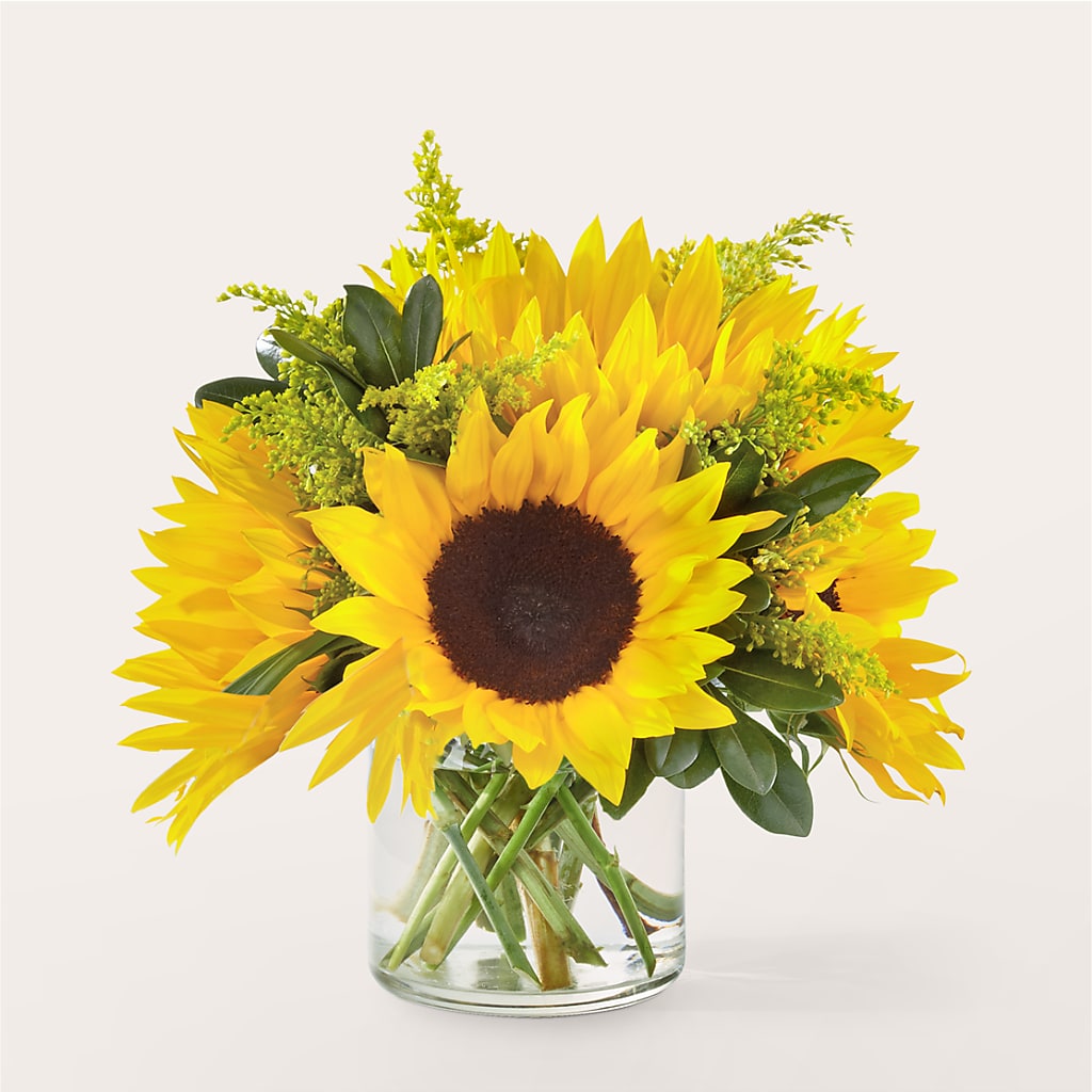 Beaming Sunflower Bouquet – More Than Flowers, Jackson MS