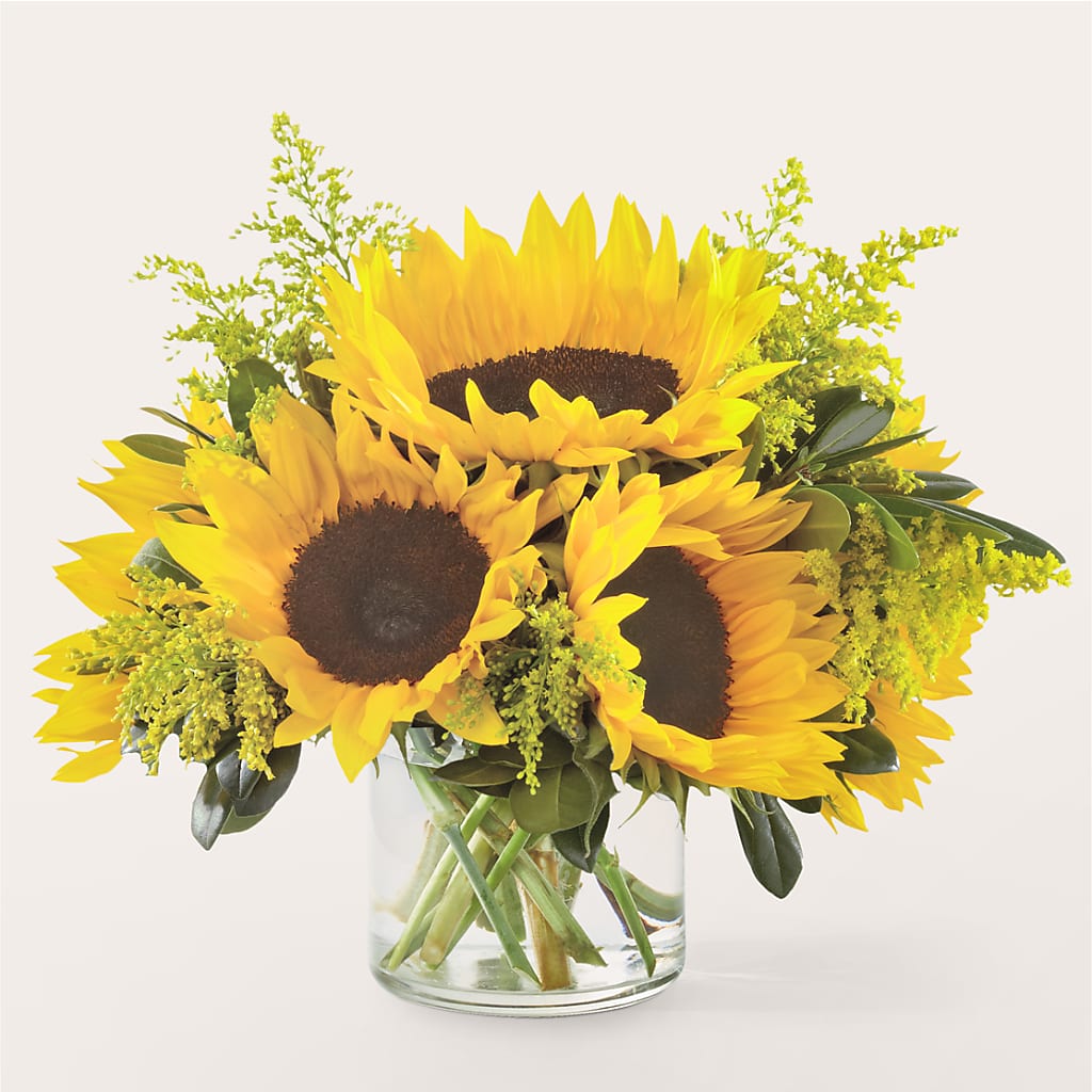 Beaming Sunflower Bouquet – More Than Flowers, Jackson MS