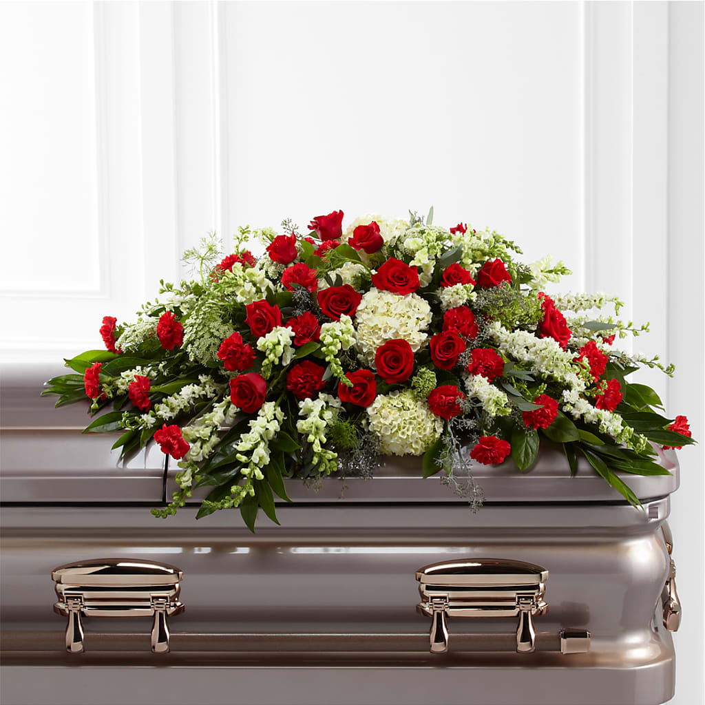 Sincerity Casket Spray – More Than Flowers, Jackson MS