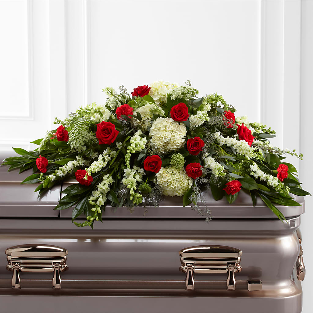 Sincerity Casket Spray – More Than Flowers, Jackson MS
