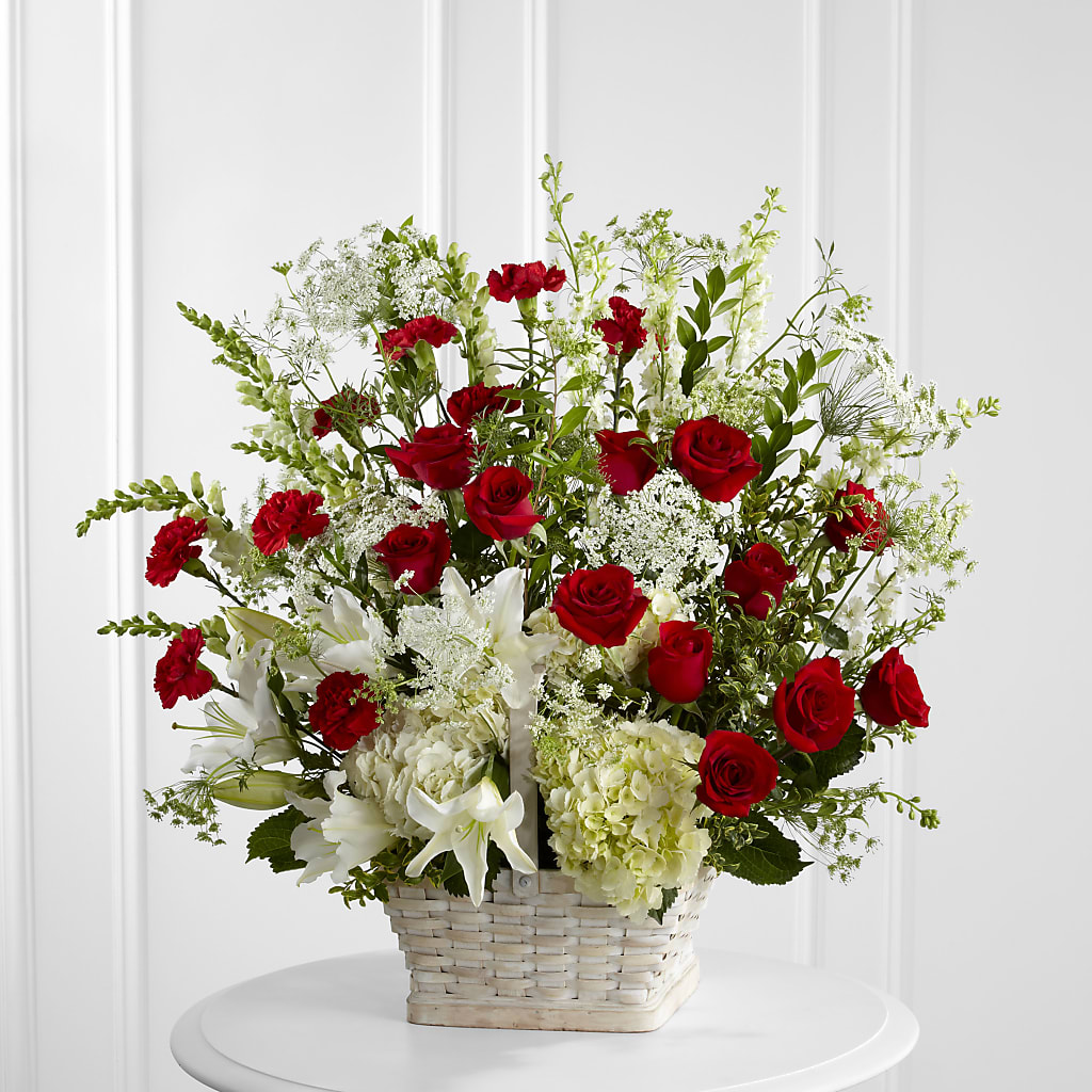 In Loving Memory Arrangement – More Than Flowers, Jackson MS