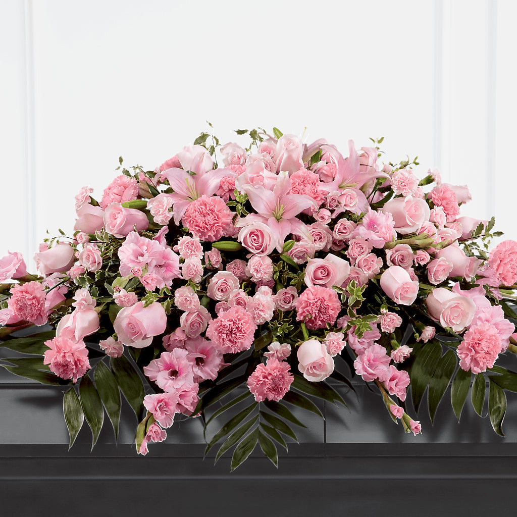 Garden of Comfort Casket Spray (Standard) – More Than Flowers, Jackson MS