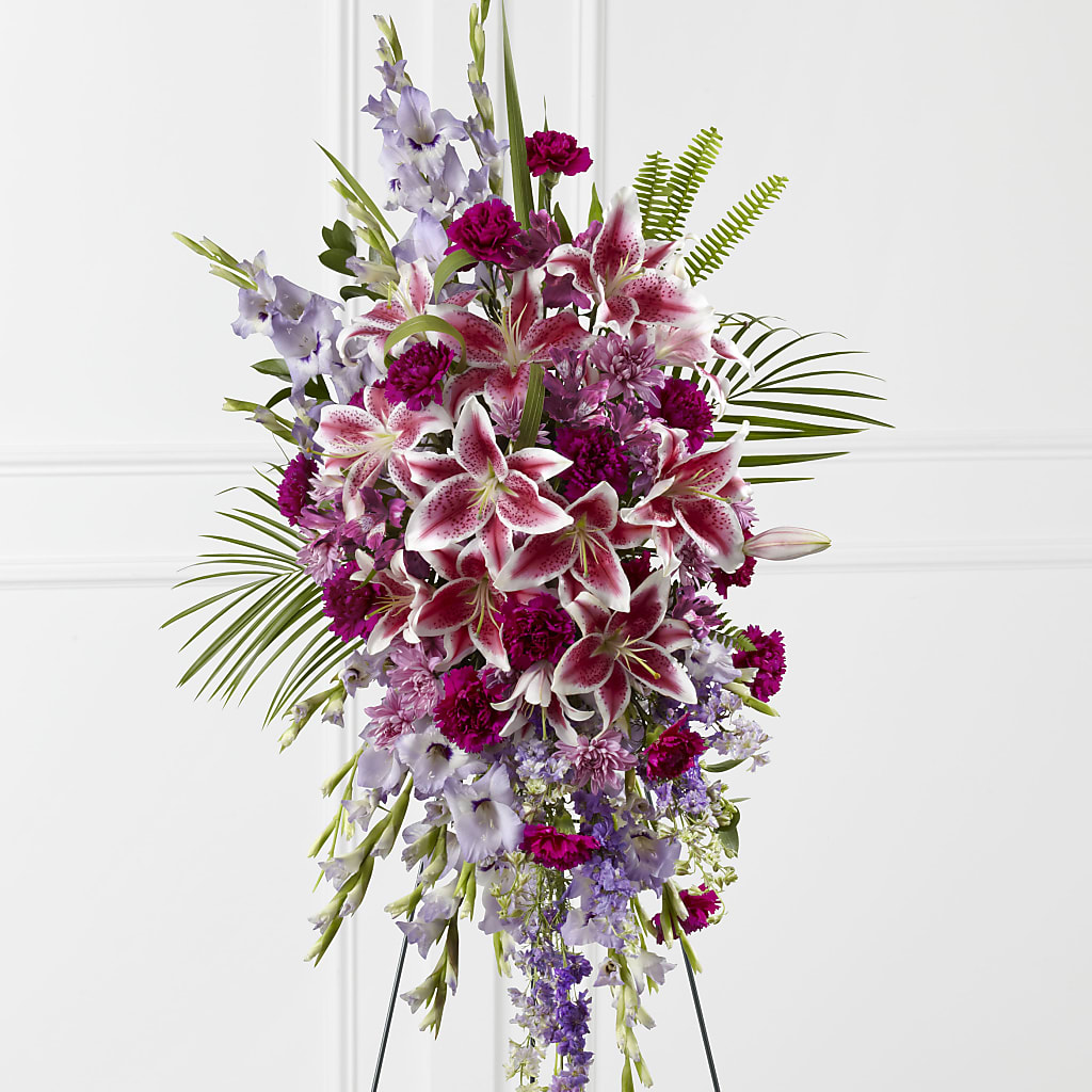 Tender Touch Standing Spray – More Than Flowers, Jackson MS