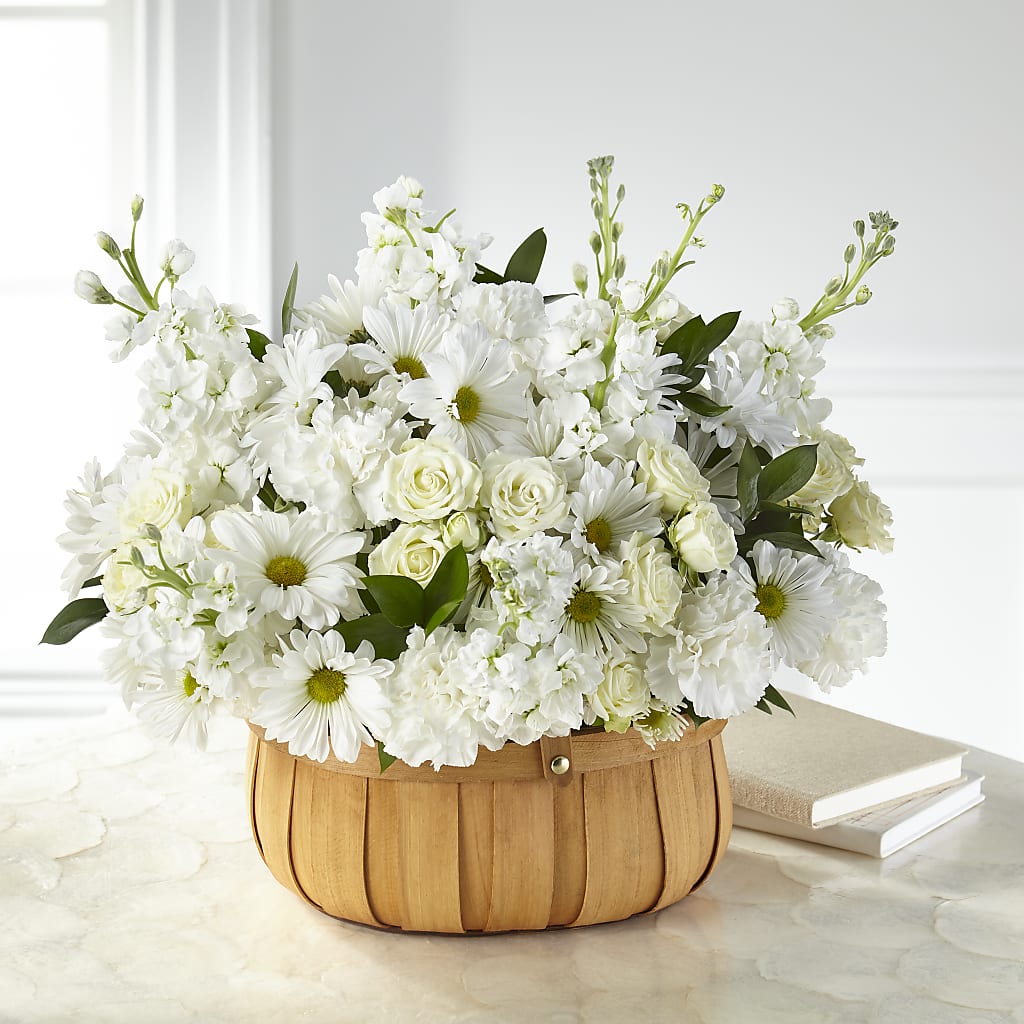 Graceful Garden Basket – More Than Flowers, Jackson MS