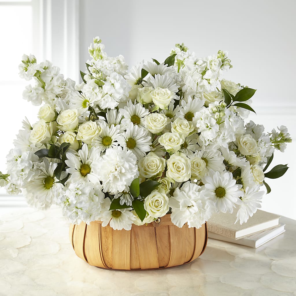Graceful Garden Basket – More Than Flowers, Jackson MS