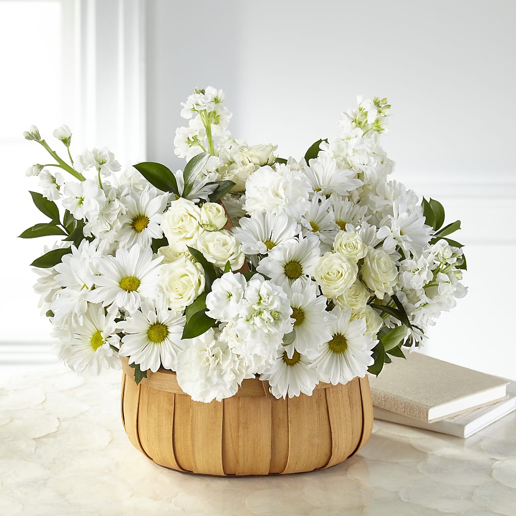 Graceful Garden Basket – More Than Flowers, Jackson MS