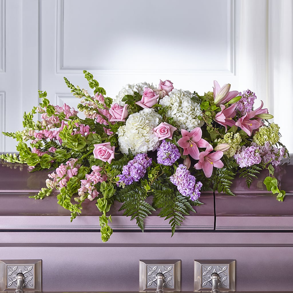 Life's Gratitude Casket Spray – More Than Flowers, Jackson MS