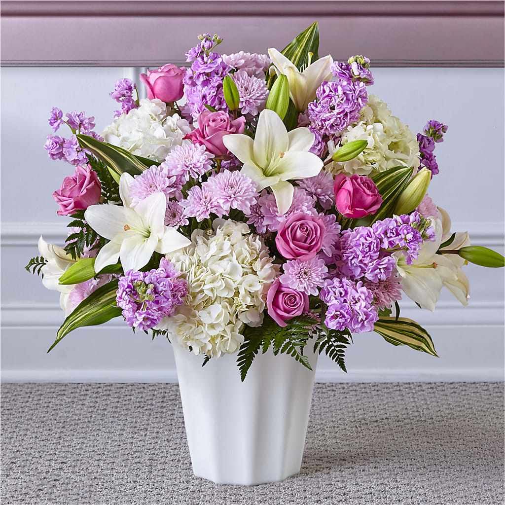 Heaven Sent Floor Basket – More Than Flowers, Jackson MS