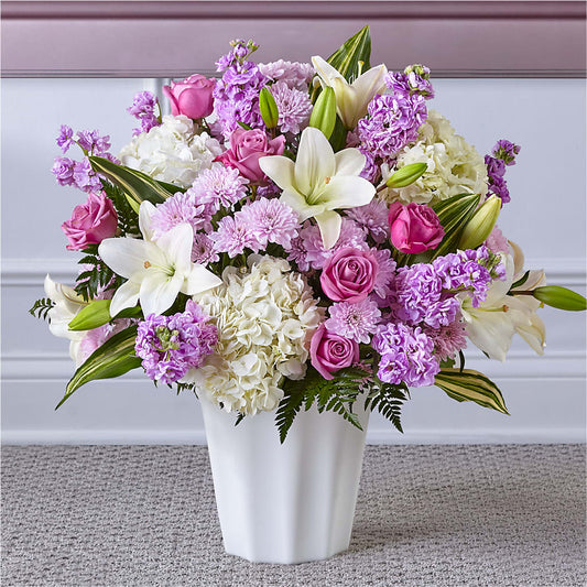 Heaven Sent Floor Basket – More Than Flowers, Jackson MS