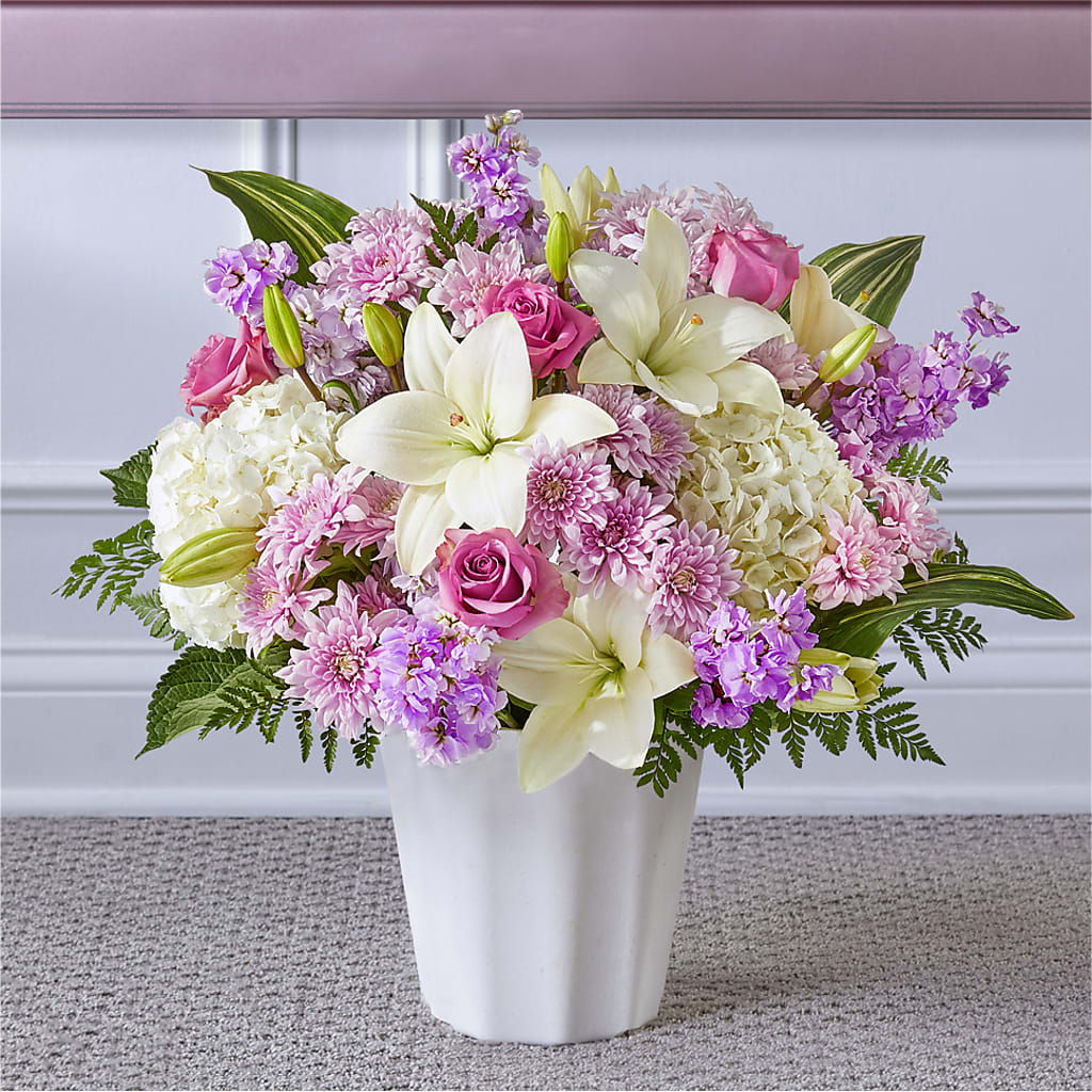 Heaven Sent Floor Basket – More Than Flowers, Jackson MS