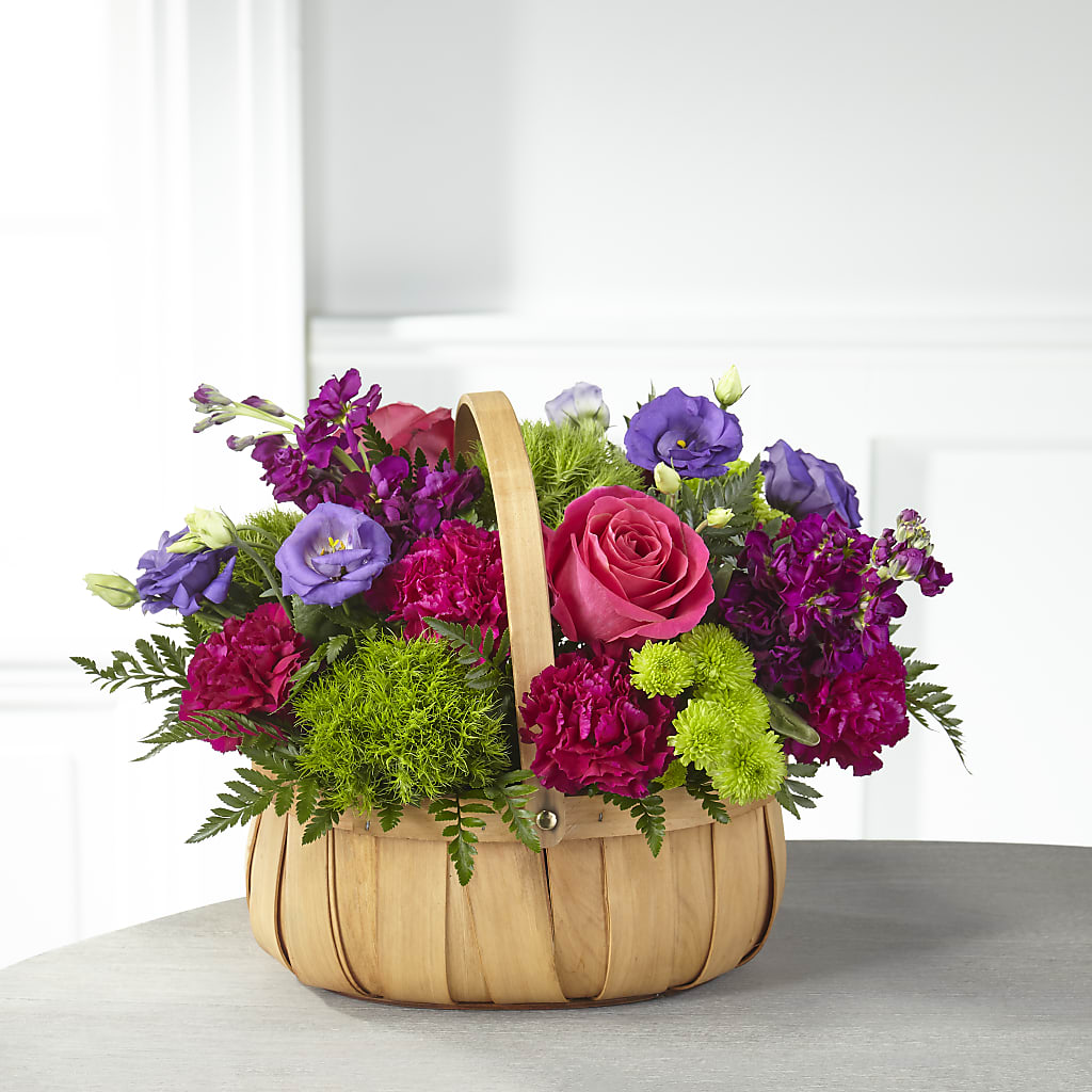 Serene Sanctuary Basket – More Than Flowers, Jackson MS