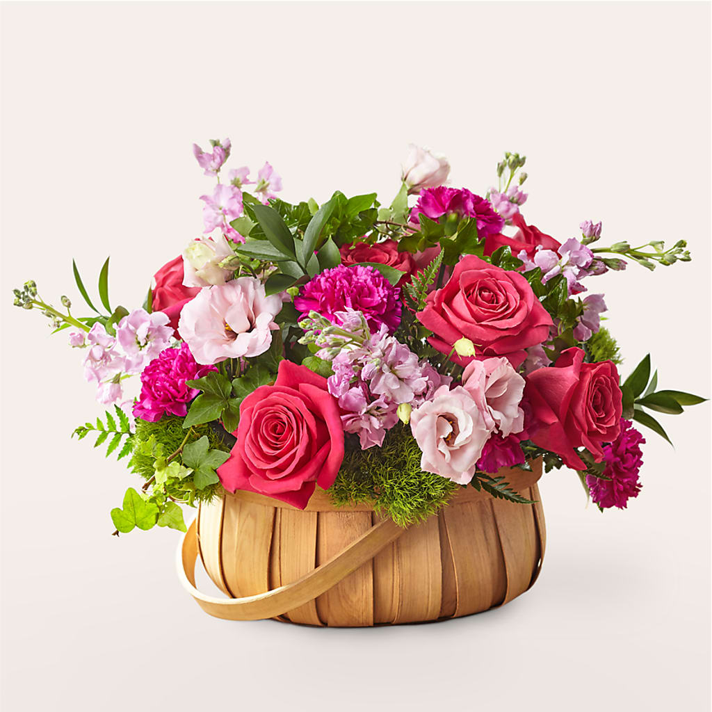 Radiance in Bloom Basket – More Than Flowers, Jackson MS