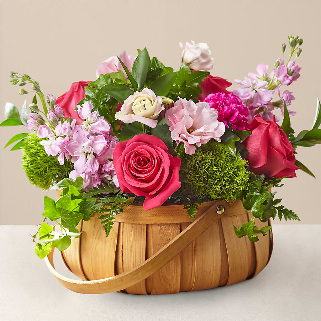 Radiance in Bloom Basket – More Than Flowers, Jackson MS