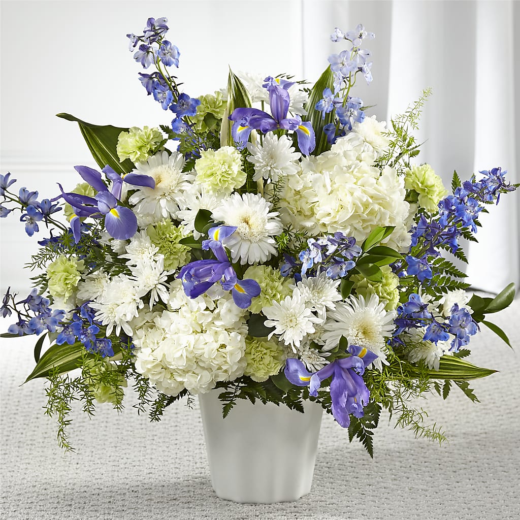 Soft Serenity Floor Basket – More Than Flowers, Jackson MS
