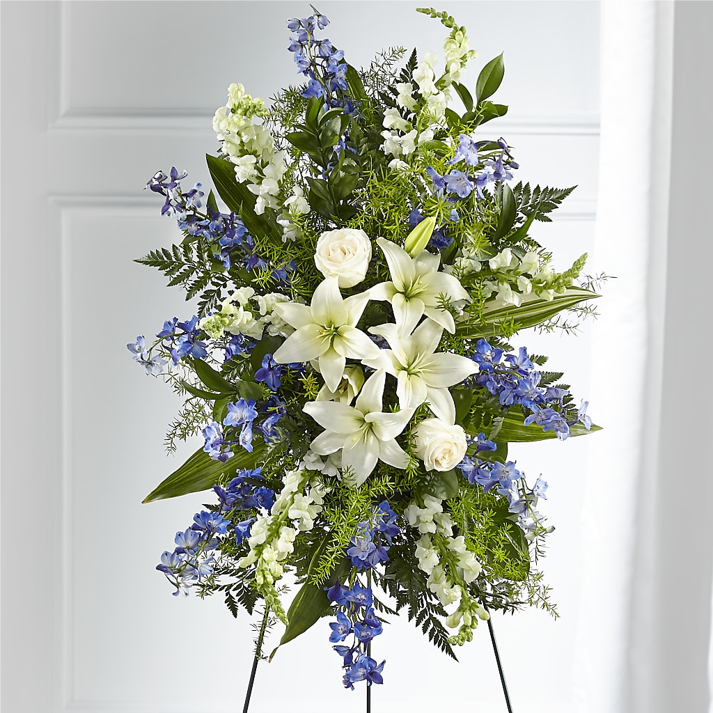 Faithful Friend Standing Spray – More Than Flowers, Jackson MS