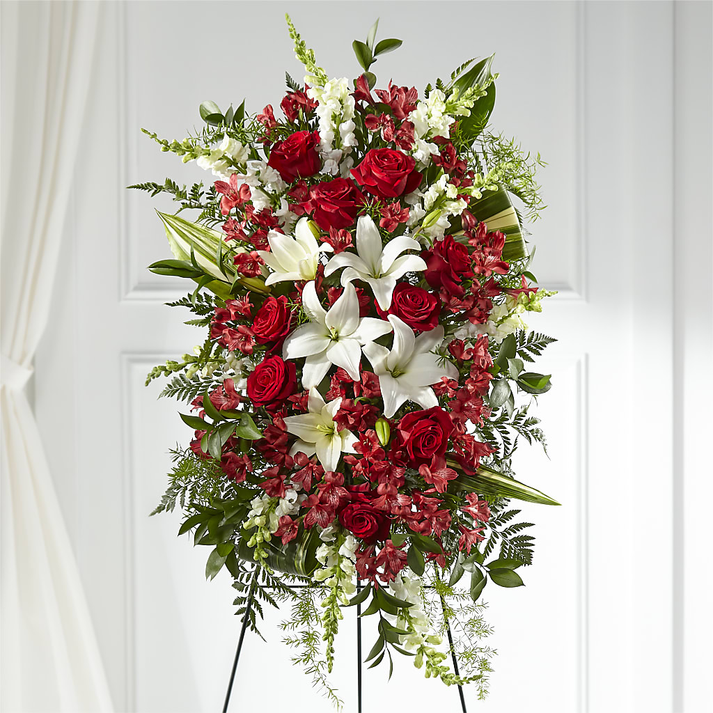 Everlasting Memory Standing Spray – More Than Flowers, Jackson MS