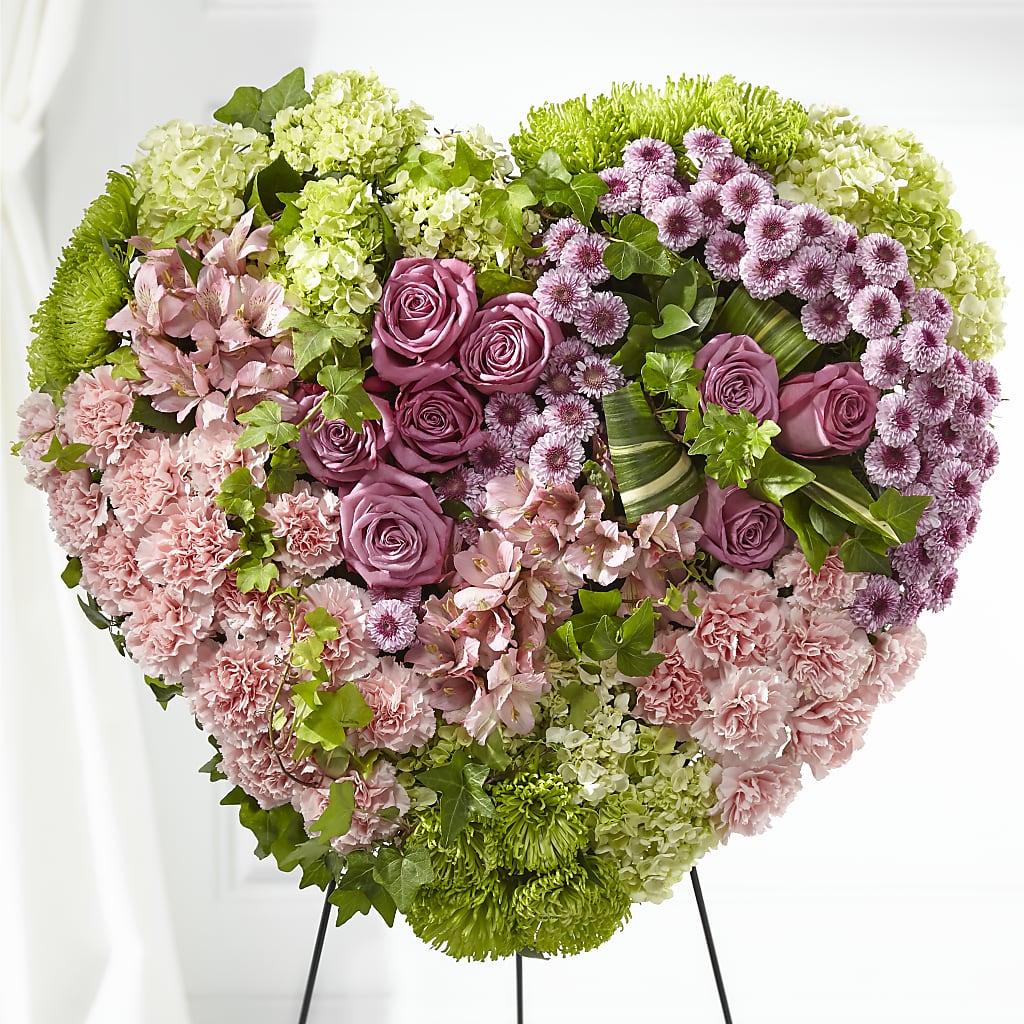 Heartwarming Standing Heart – More Than Flowers, Jackson MS