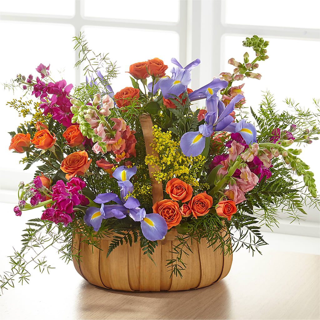 Garden of Life Basket – More Than Flowers, Jackson MS