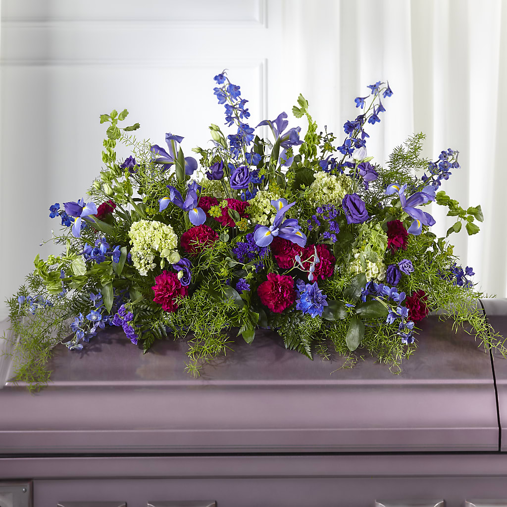 Always Treasured Casket Spray – More Than Flowers, Jackson MS
