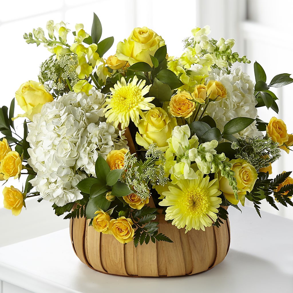 Rustic Remembrance Basket – More Than Flowers, Jackson MS