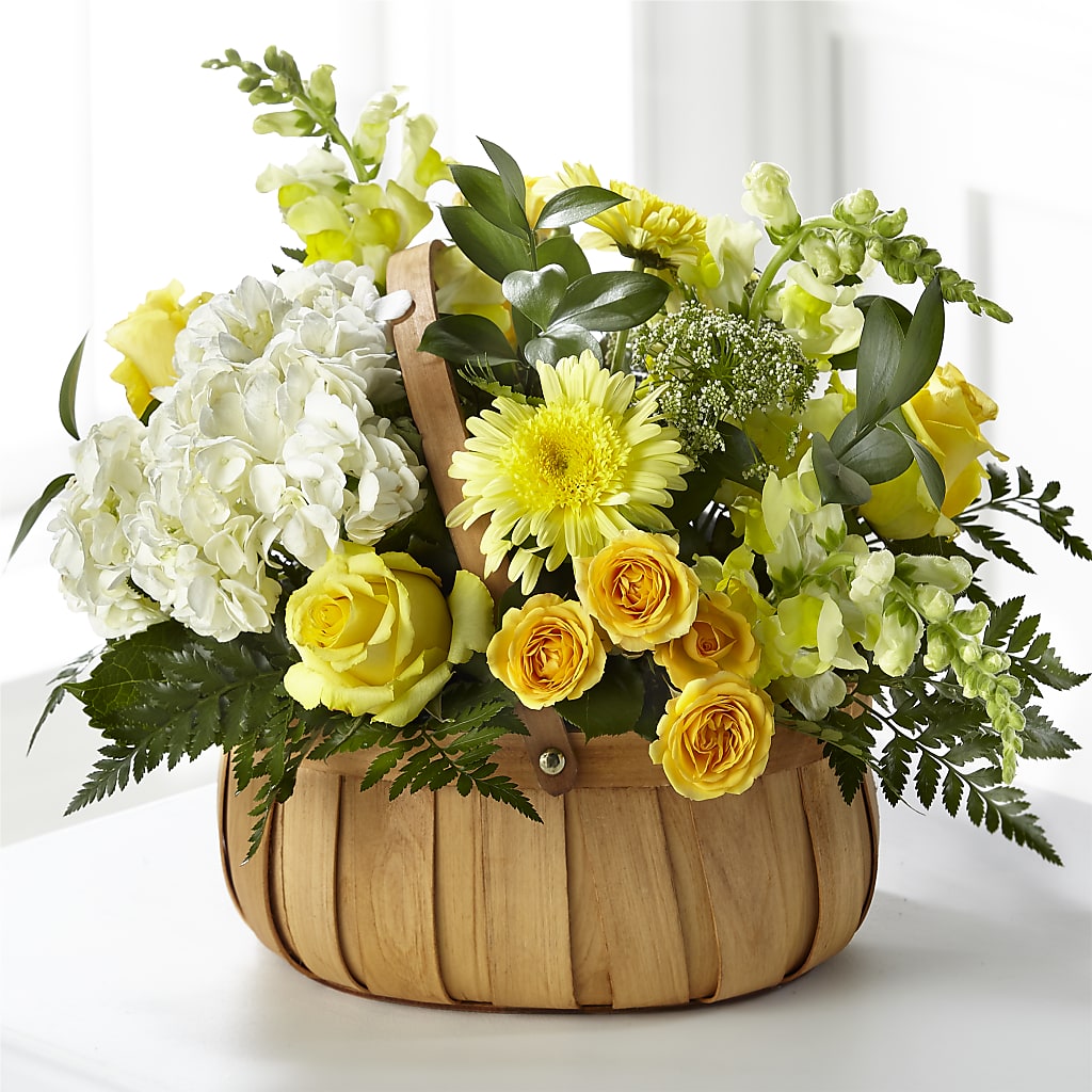 Rustic Remembrance Basket – More Than Flowers, Jackson MS