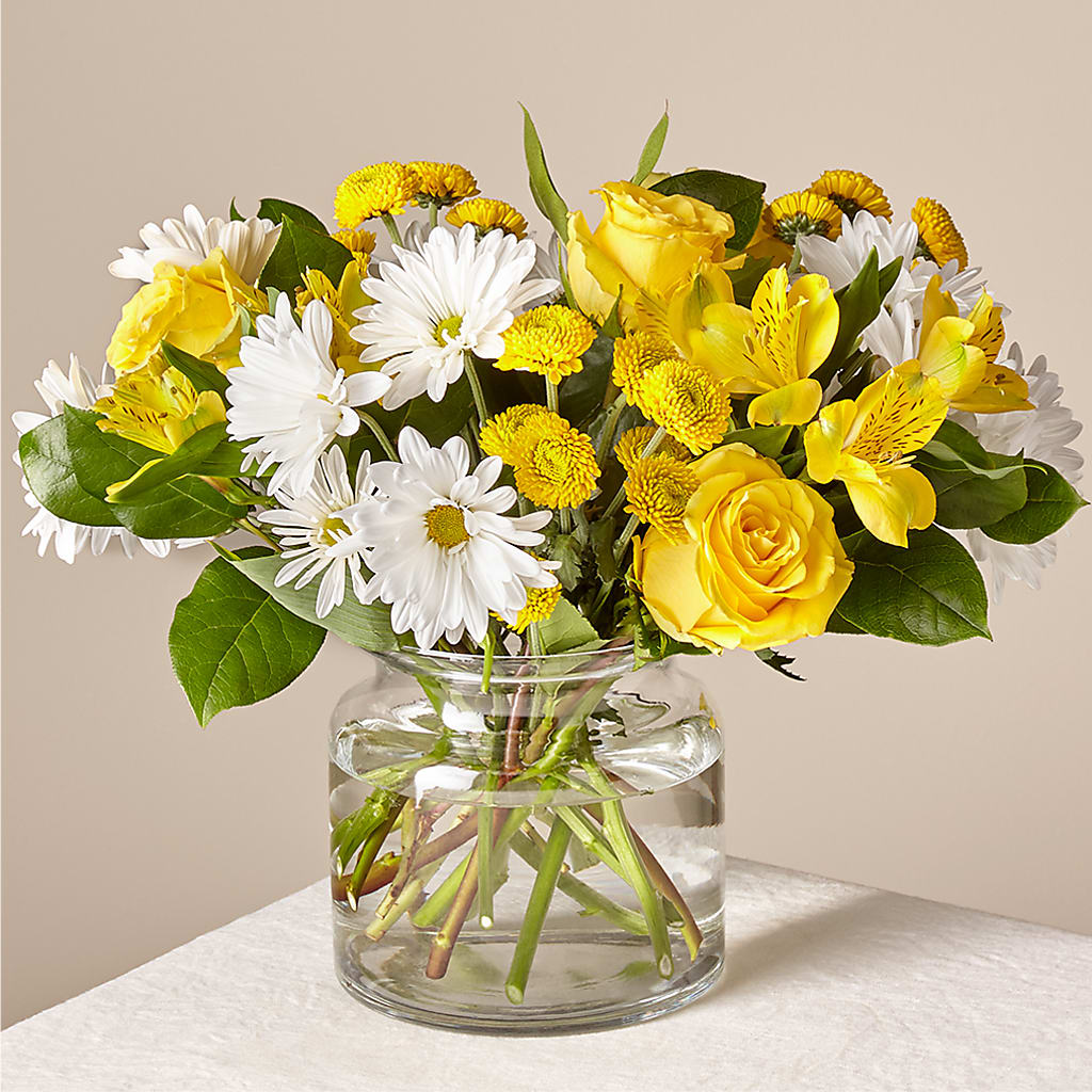 Sunny Sentiments Bouquet – More Than Flowers, Jackson MS
