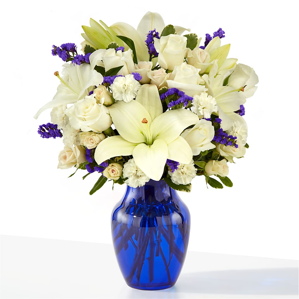 Sapphire Rush Bouquet – More Than Flowers, Jackson MS