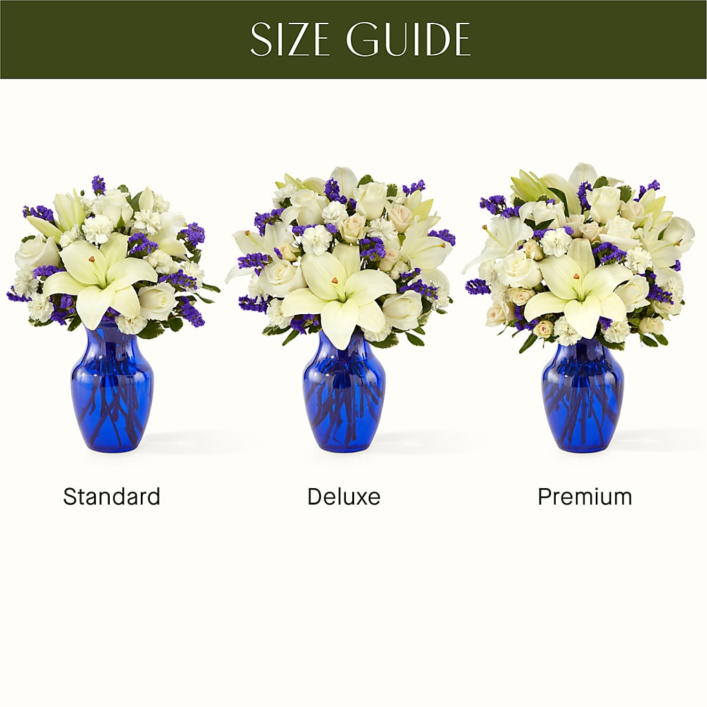 Sapphire Rush Bouquet – More Than Flowers, Jackson MS
