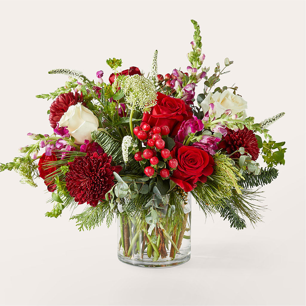 Cranberry Fizz Bouquet – More Than Flowers, Jackson MS