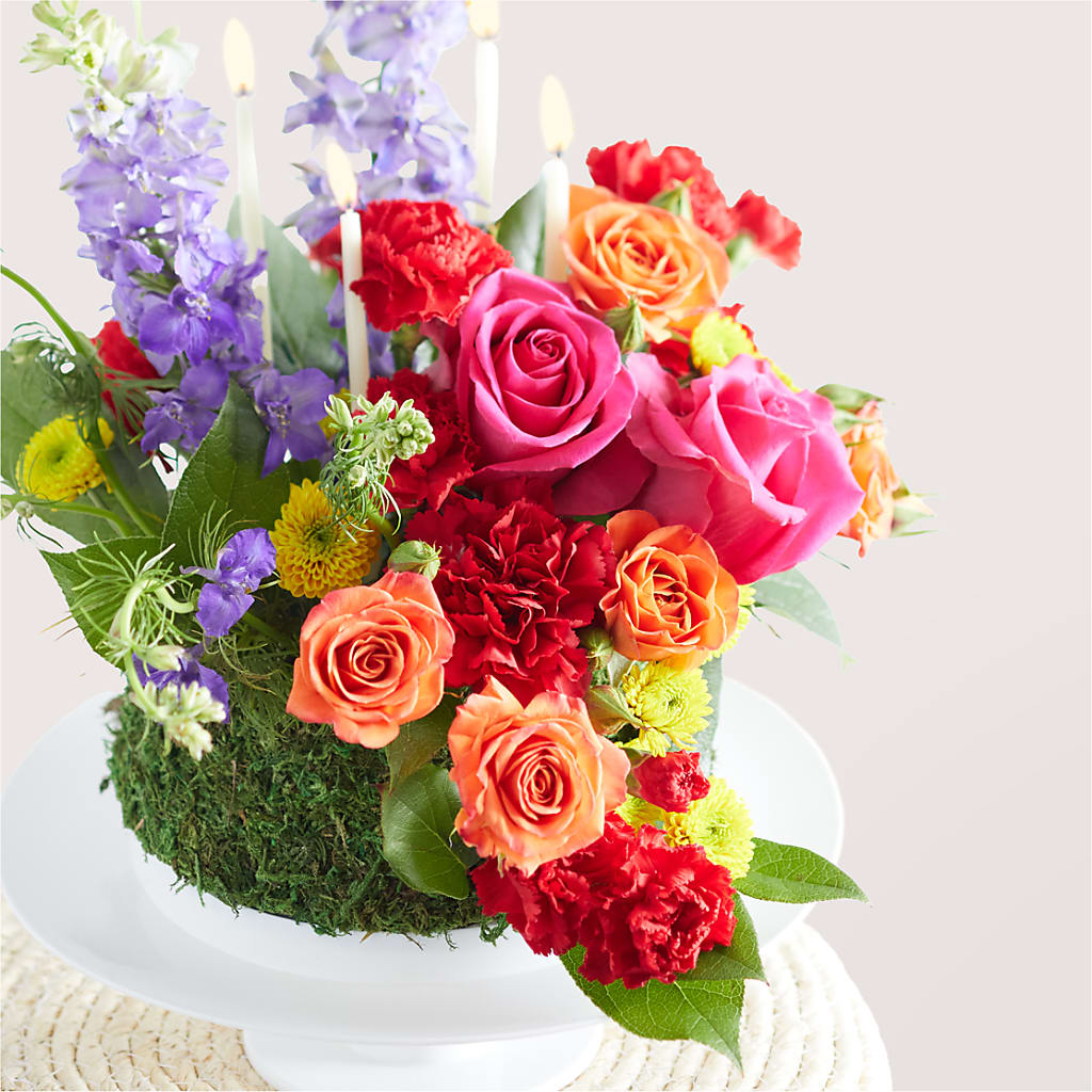 Best Year Yet Floral Cake – More Than Flowers, Jackson MS