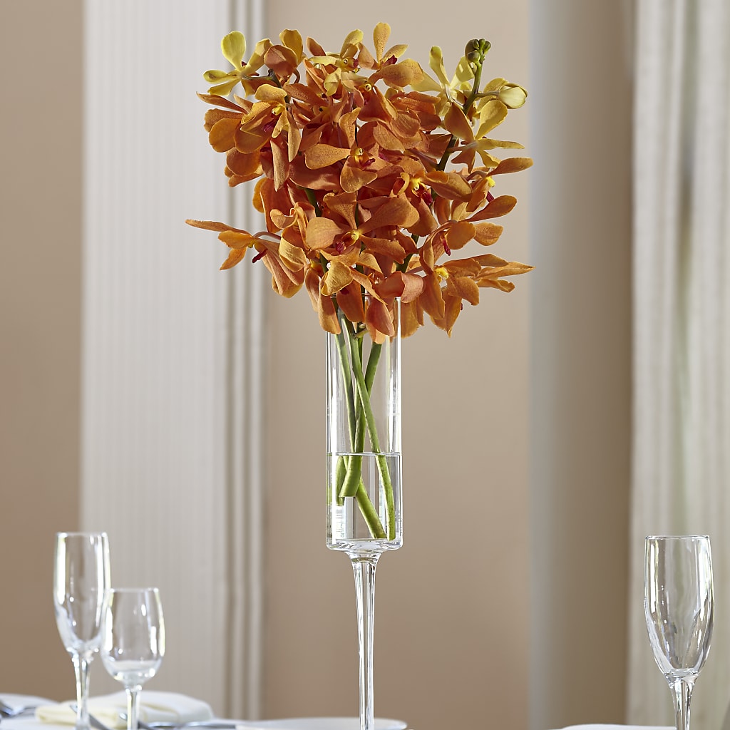 Orange Mokara Bouquet – More Than Flowers, Jackson MS