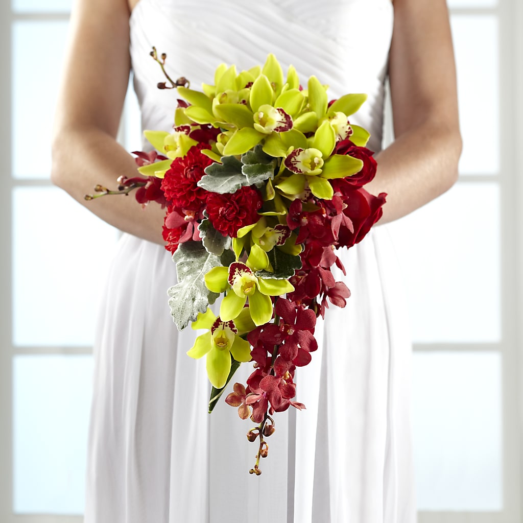 Elegant Orchid Bouquet – More Than Flowers, Jackson MS
