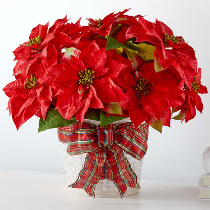 Happiest Holidays Poinsettia –  More Than Flowers, Jackson MS