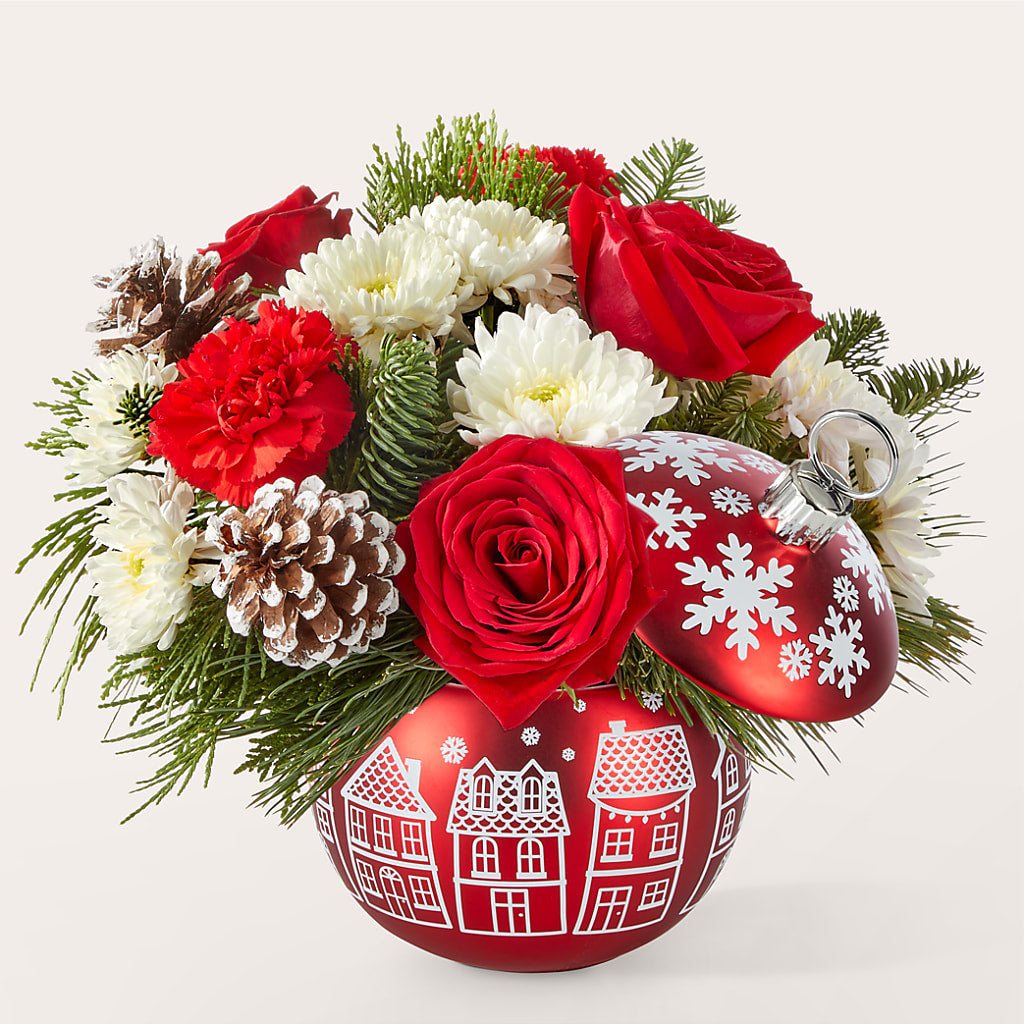 Christmas Village Ornament –  More Than Flowers, Jackson MS
