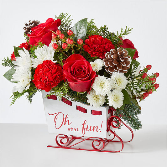 Sleigh Bells Bouquet –  More Than Flowers, Jackson MS