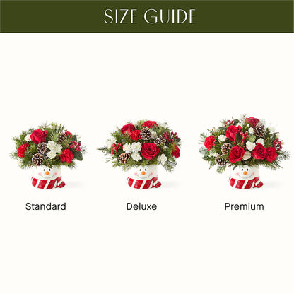Jolly Snowman Bouquet –  More Than Flowers, Jackson MS