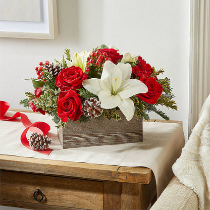 Snowy Wonderland Bouquet –  More Than Flowers, Jackson MS