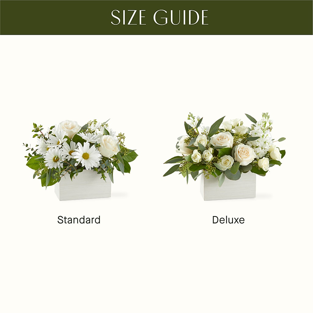 Fresh Linen Box Bouquet –  More Than Flowers, Jackson MS